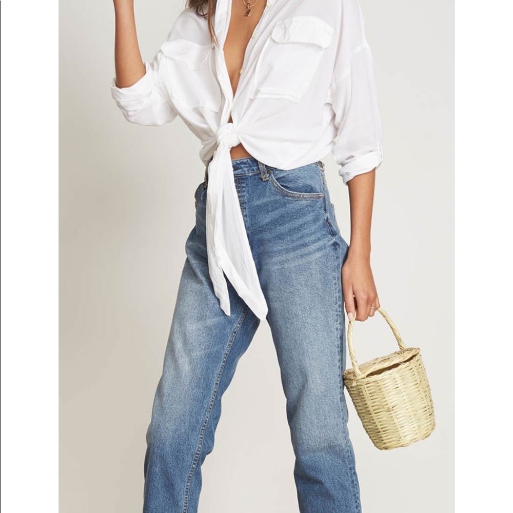 Faithfull the brand white button down